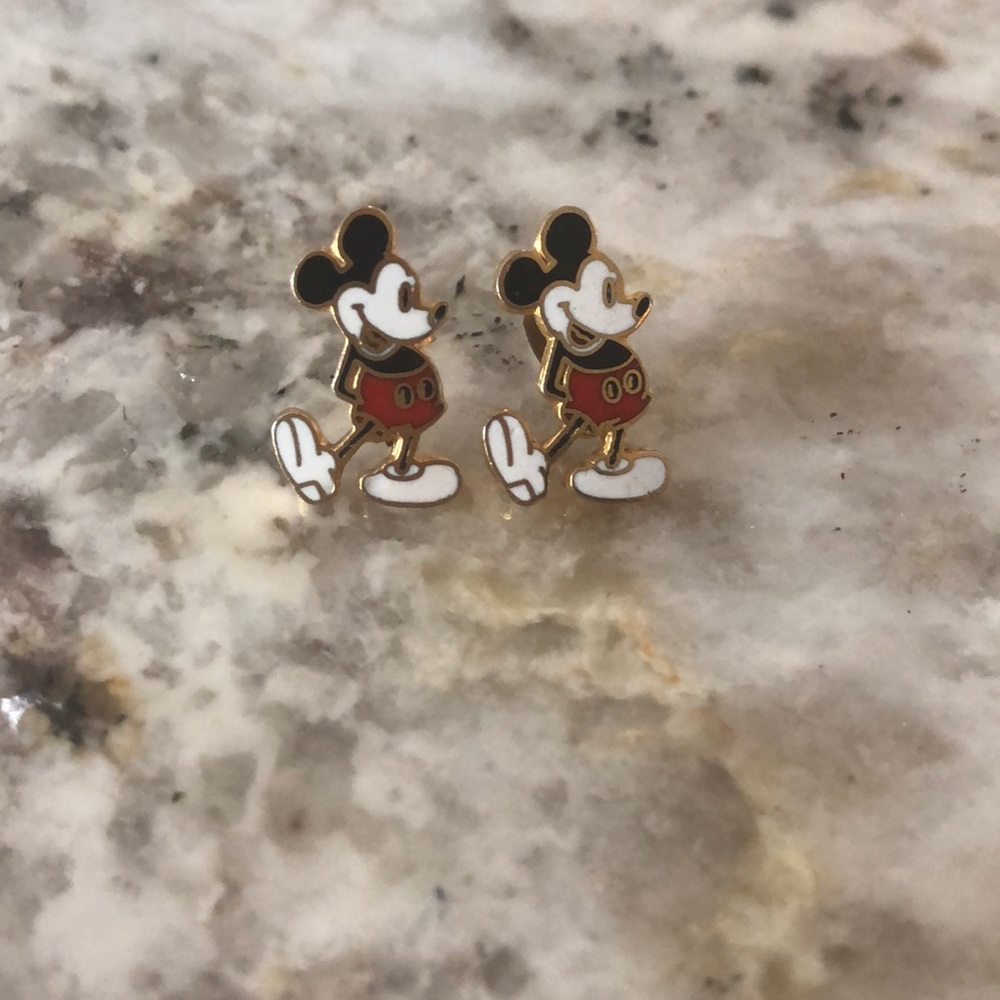 Vintage Mickey Mouse earrings